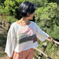 El Yapımı Tasarım Sürdürülebilir Boho Bluz