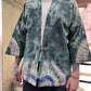 Bohem Erkek Chakra Batik Tasarım Kimono Ceket
