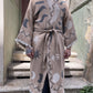 Ay & Güneş Desenli Erkek Kimono Kaftan Ceket
