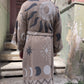 Ay & Güneş Desenli Erkek Kimono Kaftan Ceket