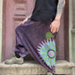 Unisex Nepal Mandala Desenli Şalvar Pantolon