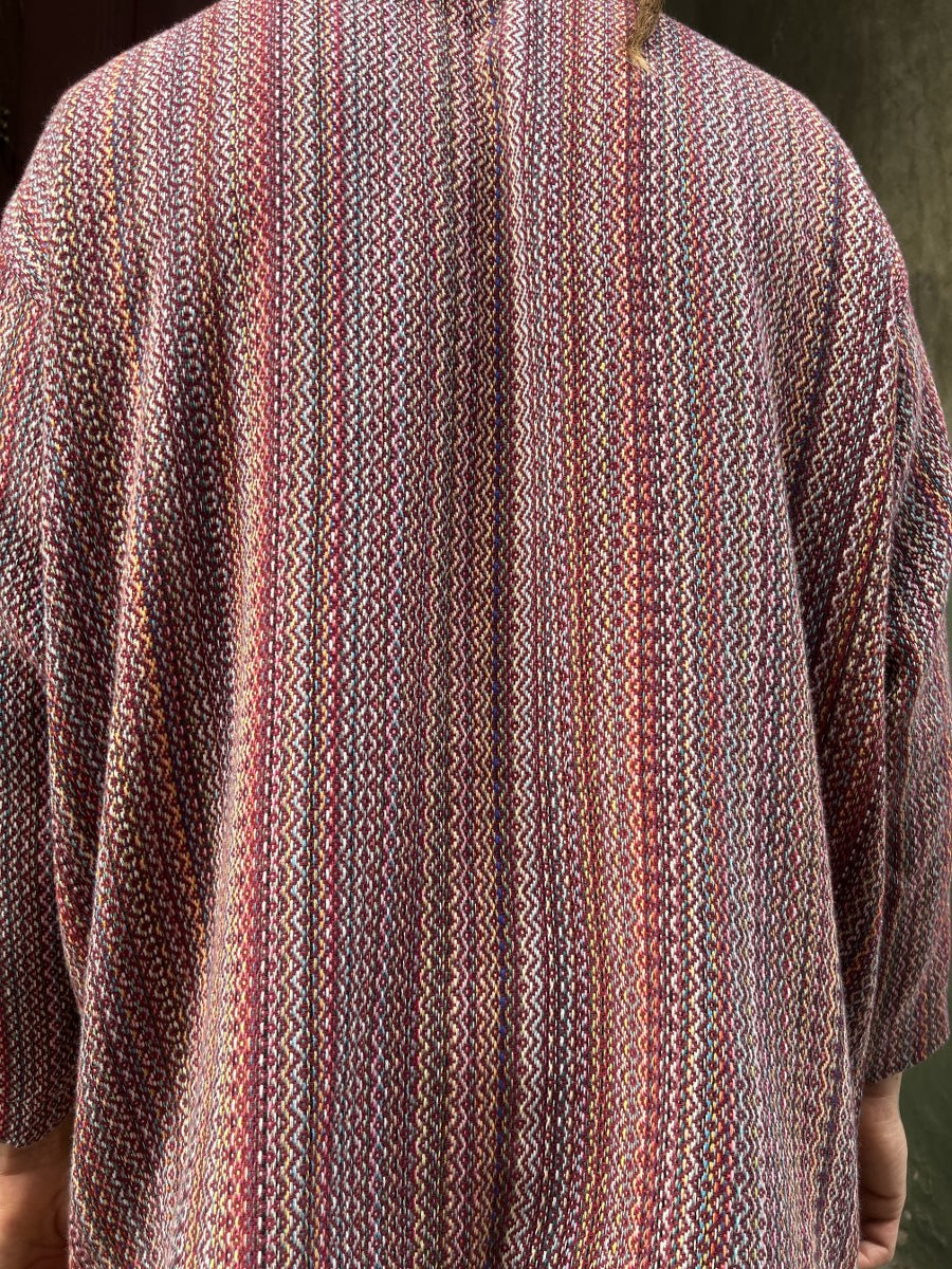 Elvoran Tasarım Dokuma Erkek Bluz – %100 Pamuk, Sürdürülebilir