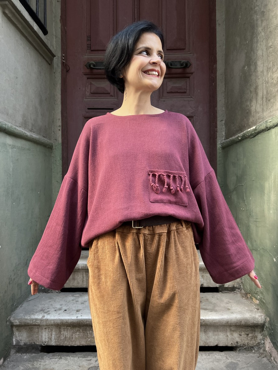 Marona Dokuma Kadın Bluz