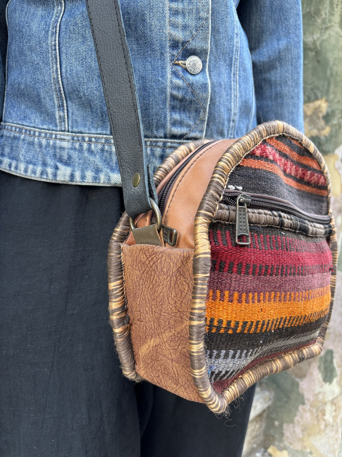 Bohemian Kilim Design Shoulder Bag