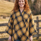 Bohemian One Pocket Colorful Poncho