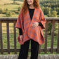 Bohemian One Pocket Colorful Poncho