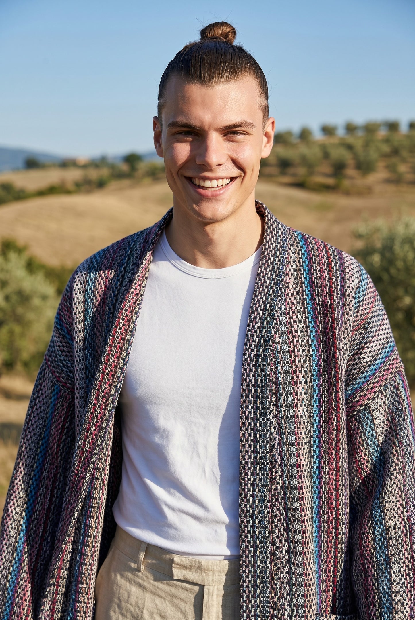 Mountain Soul Kimono Hırka  – Unisex Oversize Bohem Ceket - Sürdürülebilir