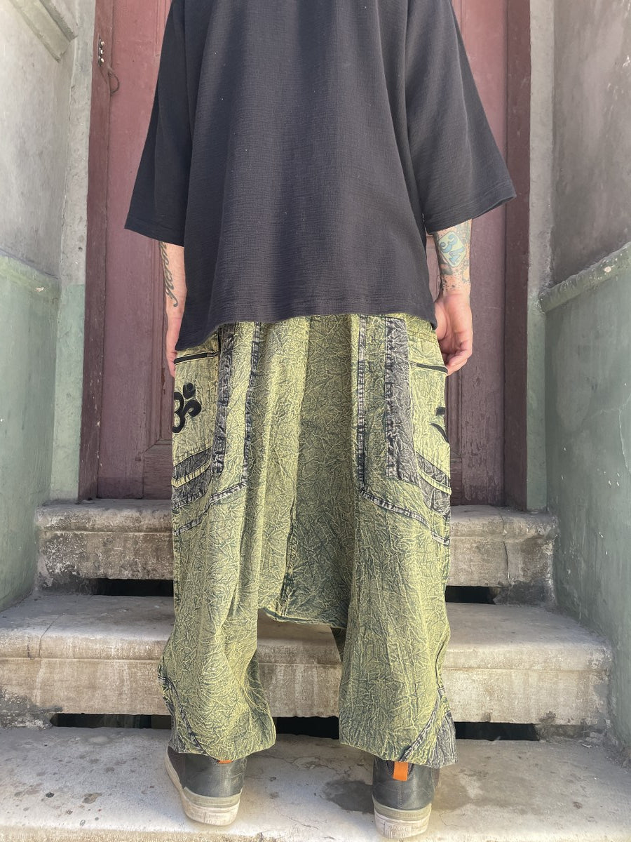 Unisex Bohem Nepal Şalvar Pantolon