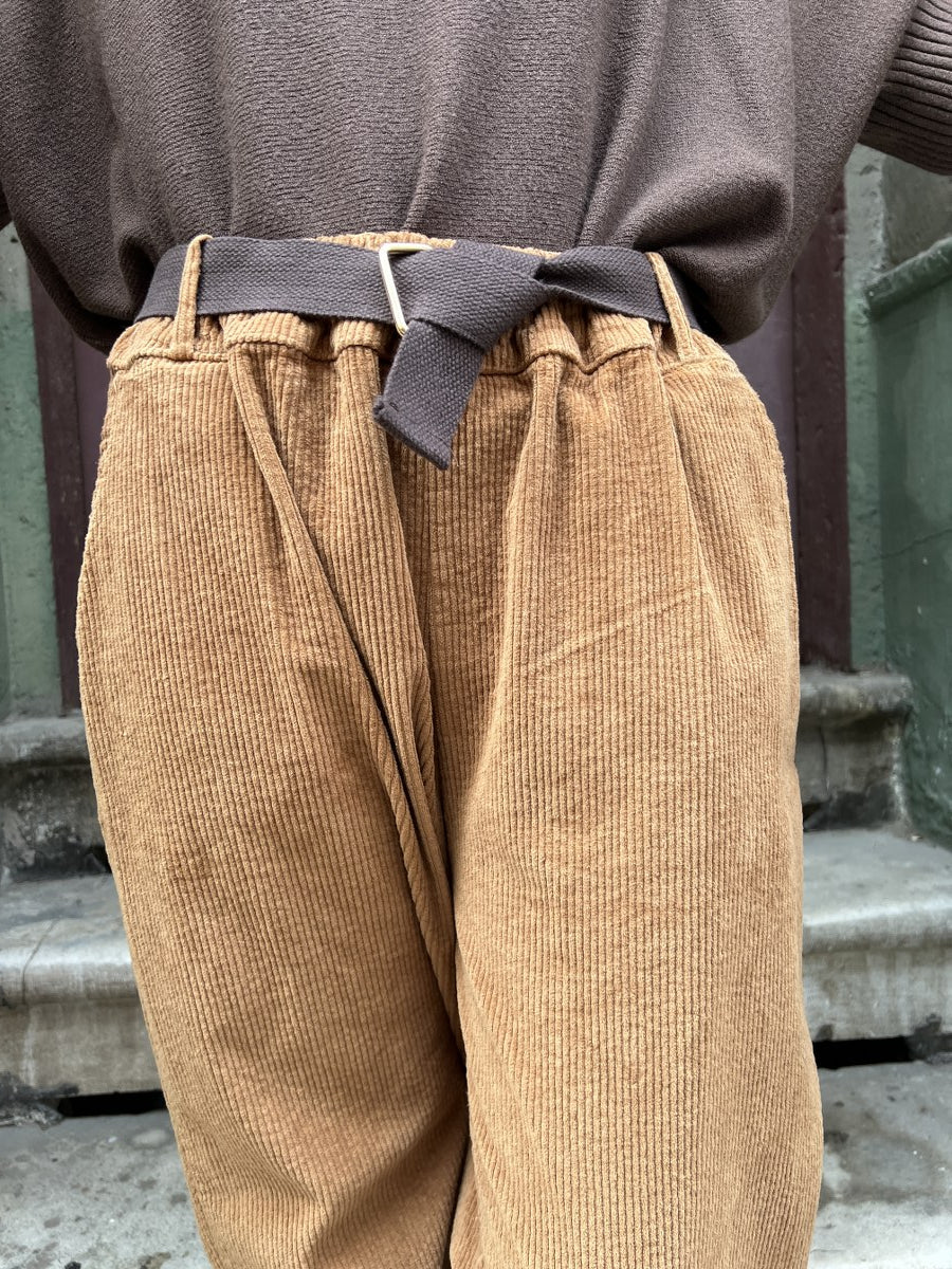 Kadın Kadife Pantolon Camel