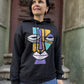 Kadın Bohem Baskılı Sweatshirt - S, M, L Beden, 3 Renk Seçeneği