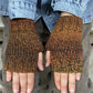 Bohem Kahve Yün Bere Eldiven Takımı