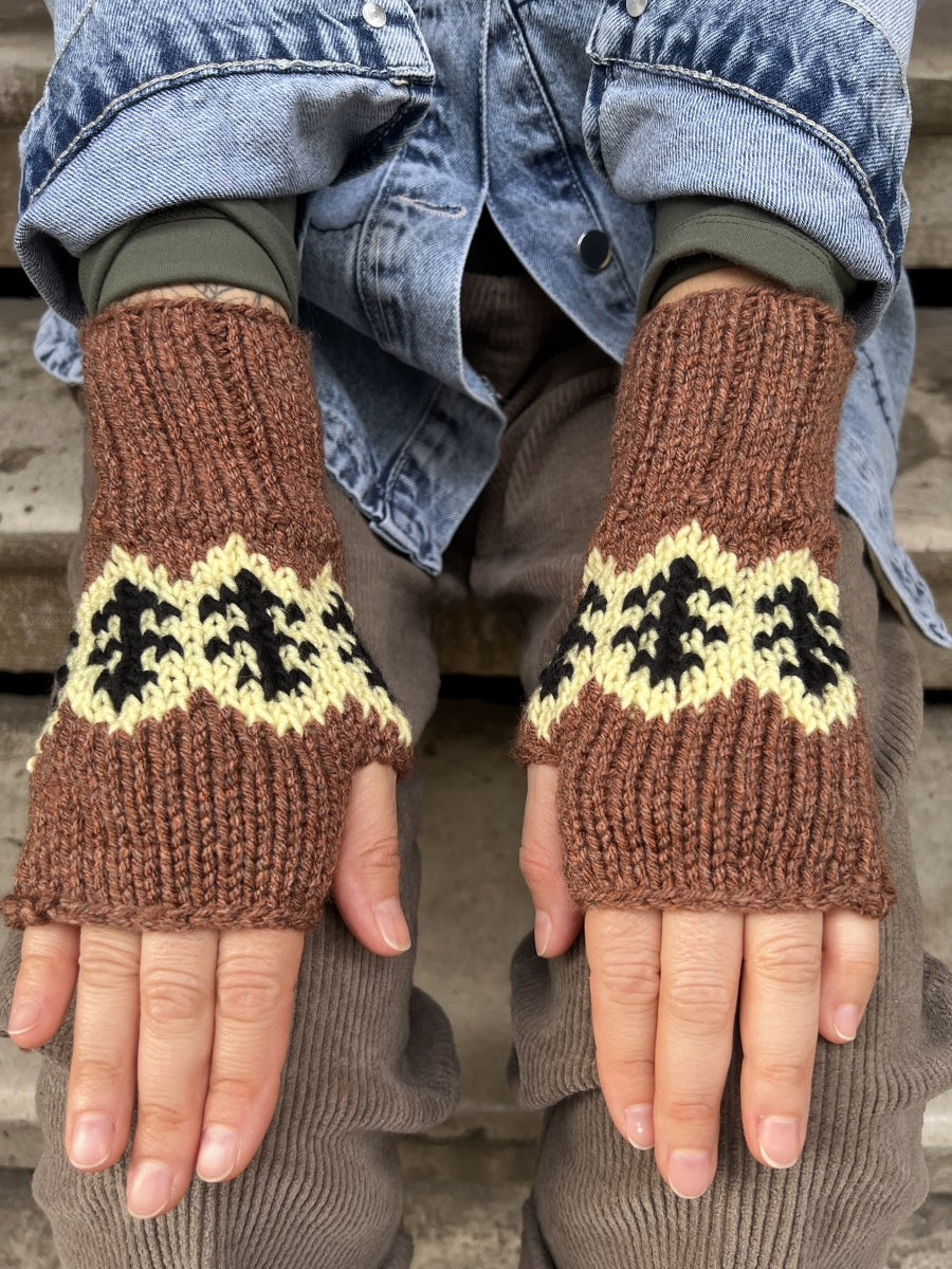 Bohem Kahve Bere Eldiven Takımı