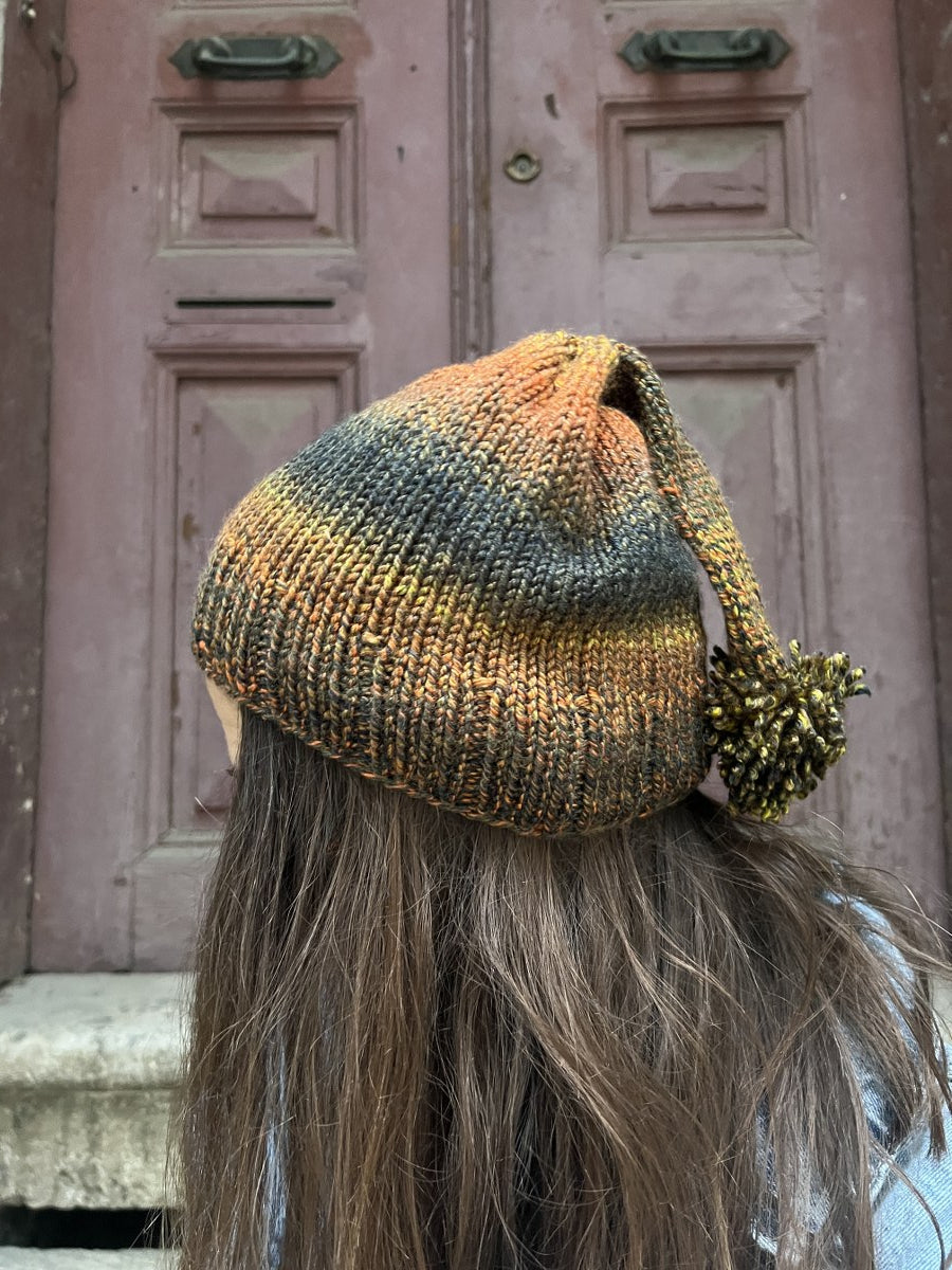 Bohem Kahve Yün Bere Eldiven Takımı