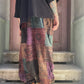 Nepal Patchwork Şalvar – Mevsimlik, Kahve Tonları, Unisex
