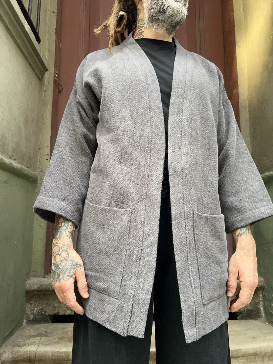 Erkek Kimono Hırka Zen