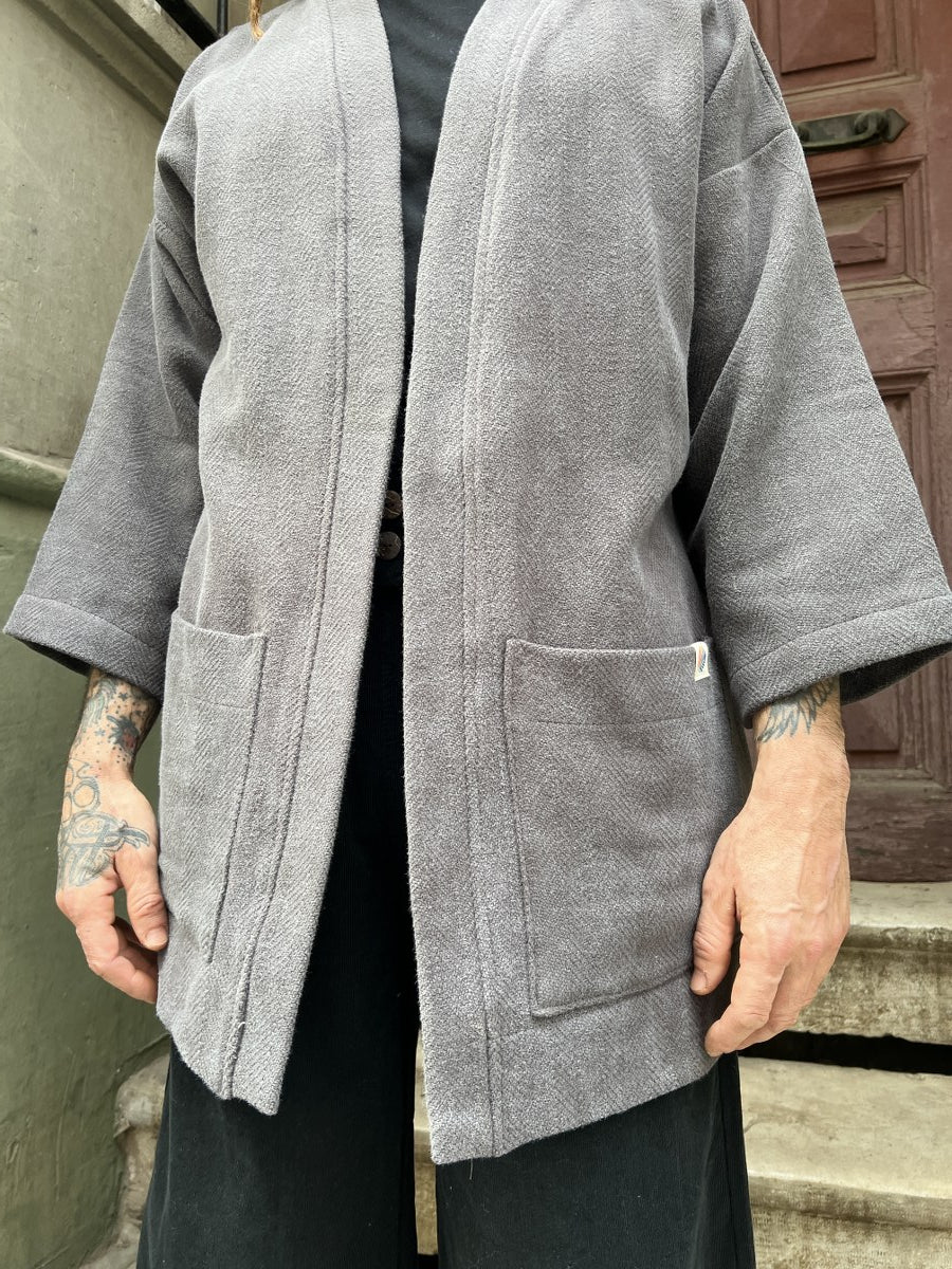 Erkek Kimono Hırka Zen