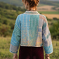 Mira Kantha – Çift Taraflı Pastel Patchwork Bohem Kadın Ceket