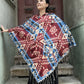 Bohemian Ethnic Rug Poncho