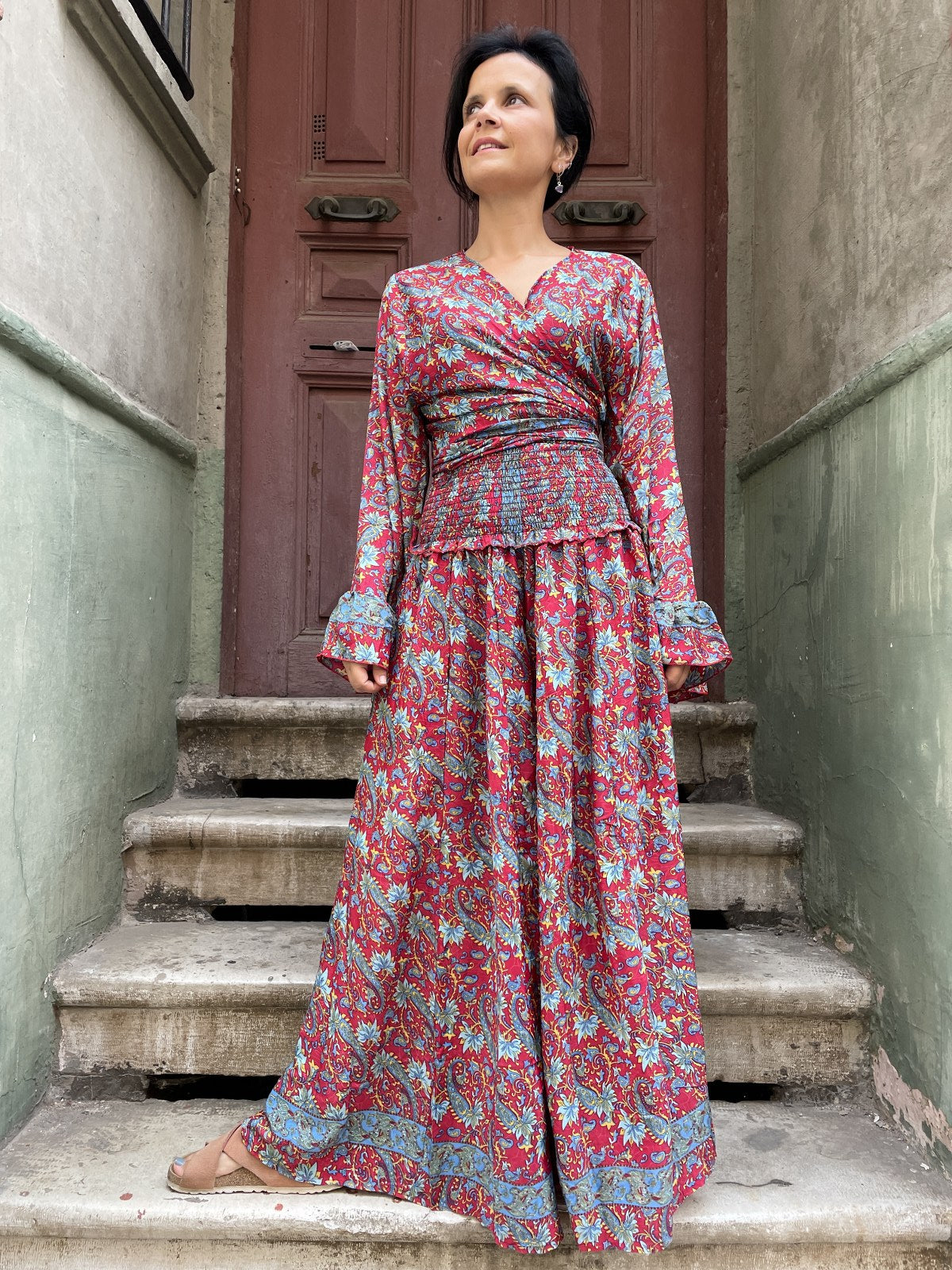 Bohemian Festival Mystic Long Summer Dress – Boho Yaşam
