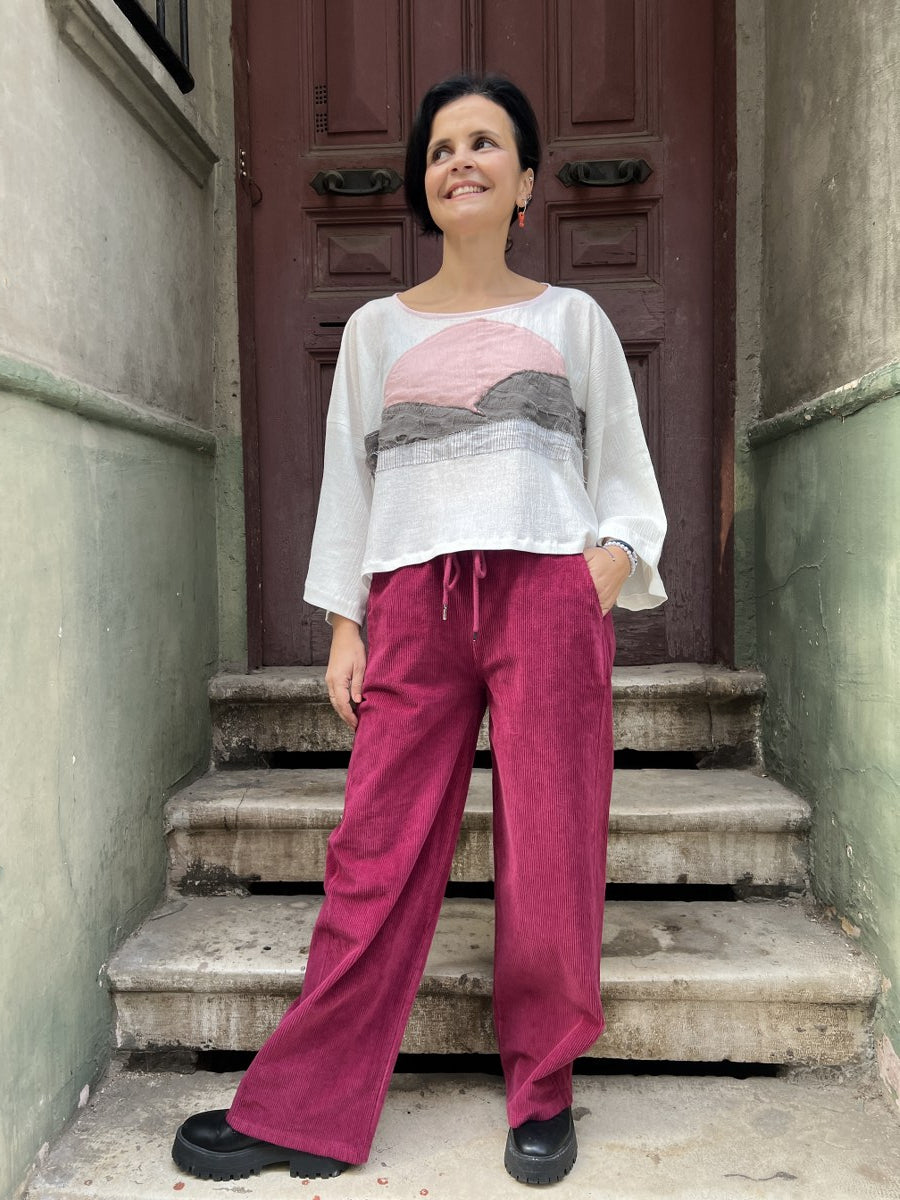 Cozy Kışlık Kadife Pantolon – Bel Lastikli, 3 Farklı Renk