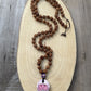 Rudraksha mala kolye