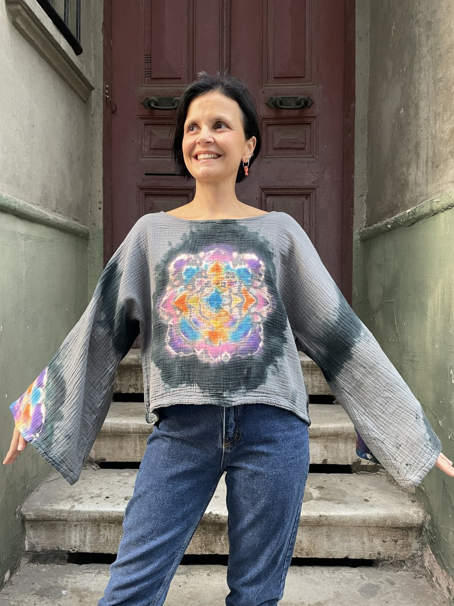 Batik Müslin Bluz – “Aurora” 