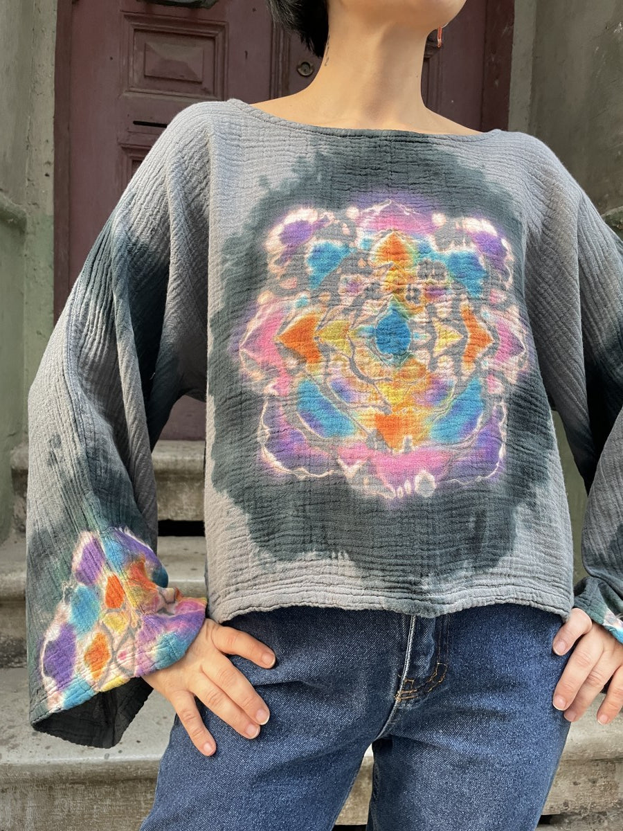 Batik Müslin Bluz – “Aurora” 