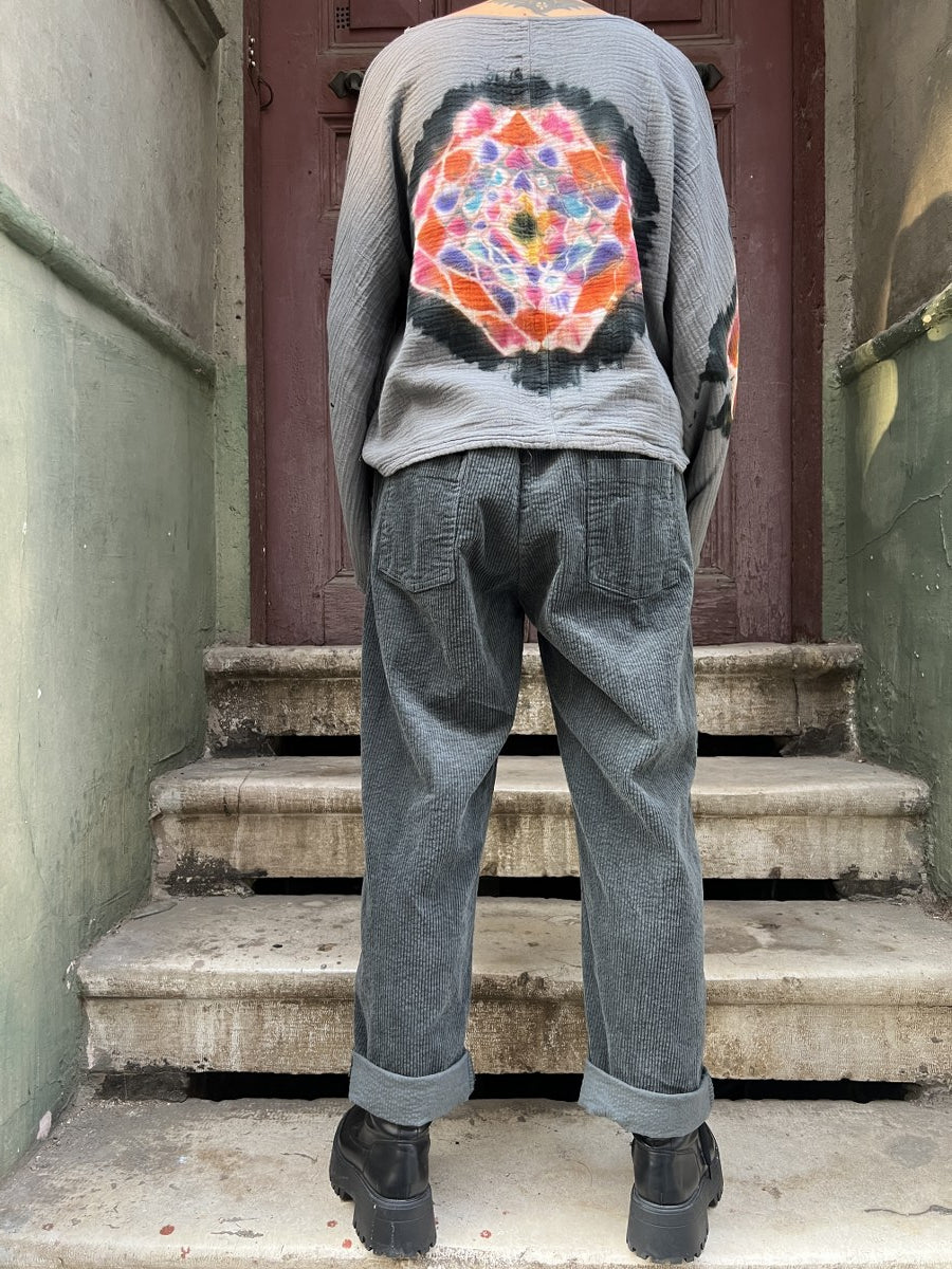 Kadın Batik Bluz Mandala