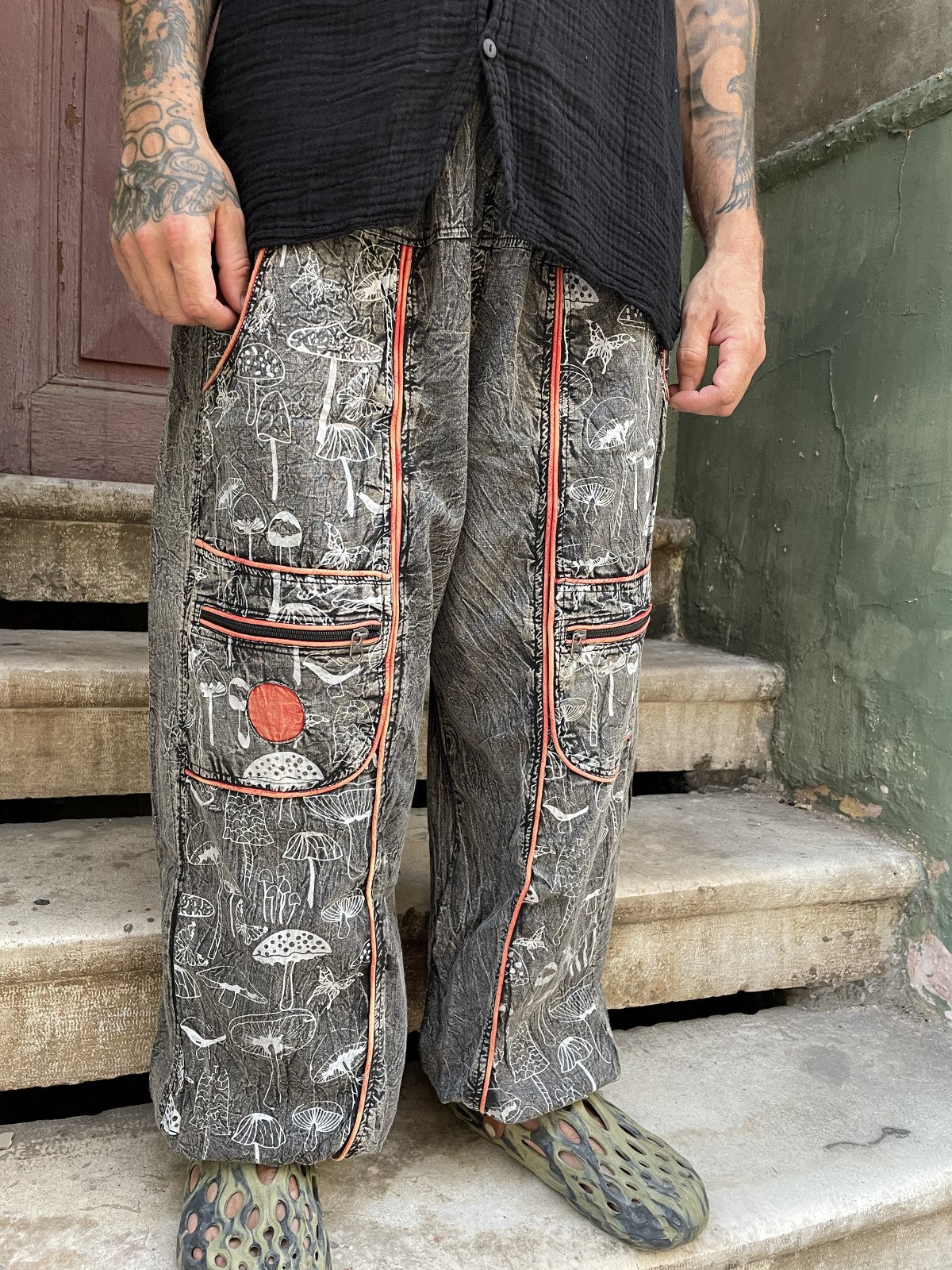 Nepal Patchwork Festival Women's Shalwar Trousers