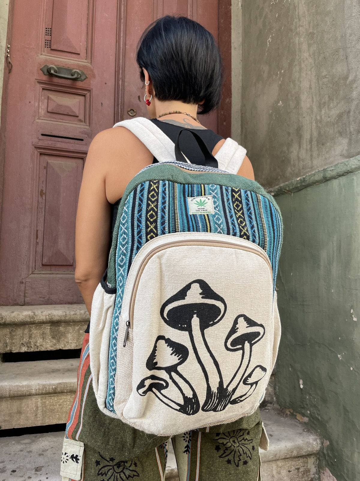 Himalayan Mantar Hemp Sırt Çantası