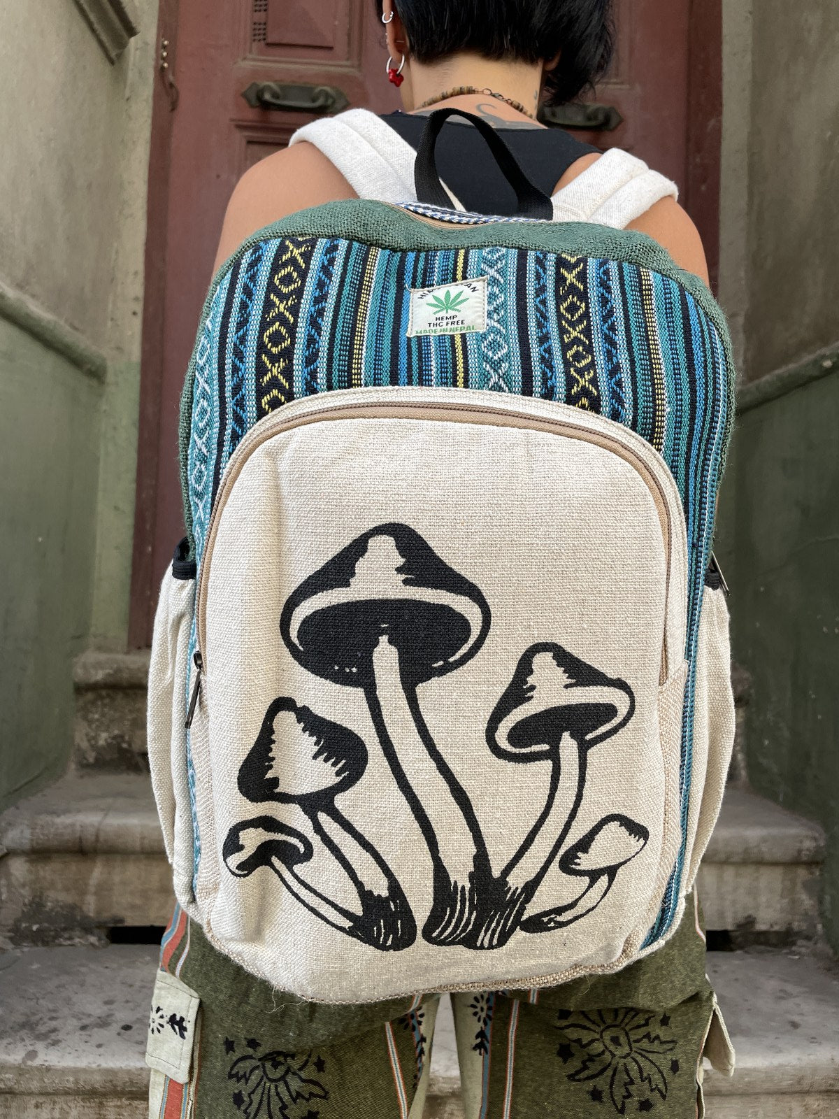 Himalayan Mantar Hemp Sırt Çantası