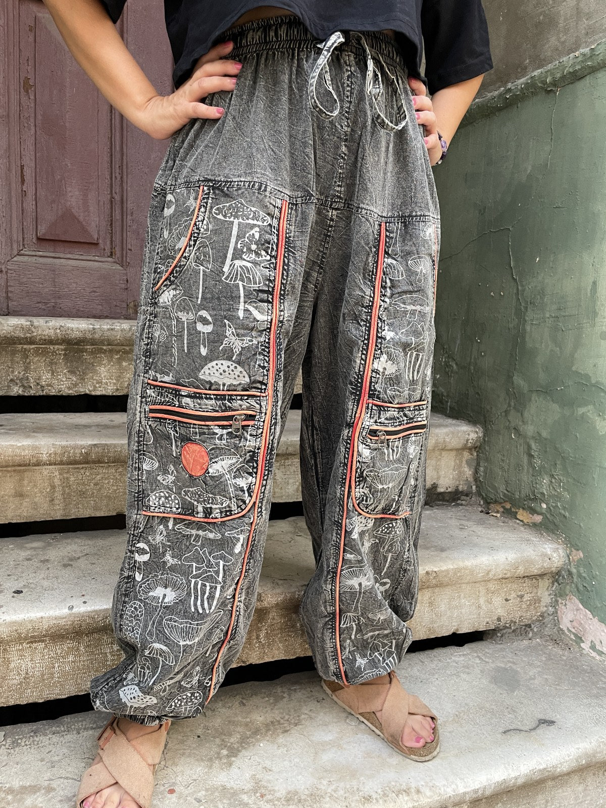 Nepal Patchwork Festival Women's Shalwar Trousers