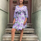 Lila Sky Batik Kimono