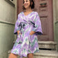 Lila Sky Batik Kimono