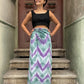 Tasarım Batik Sarong – Çok Yönlü Bağlamalı Viskon Elbise & Etek