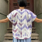 Bohem Mor Batik Bluz Tişört – %100 Pamuk