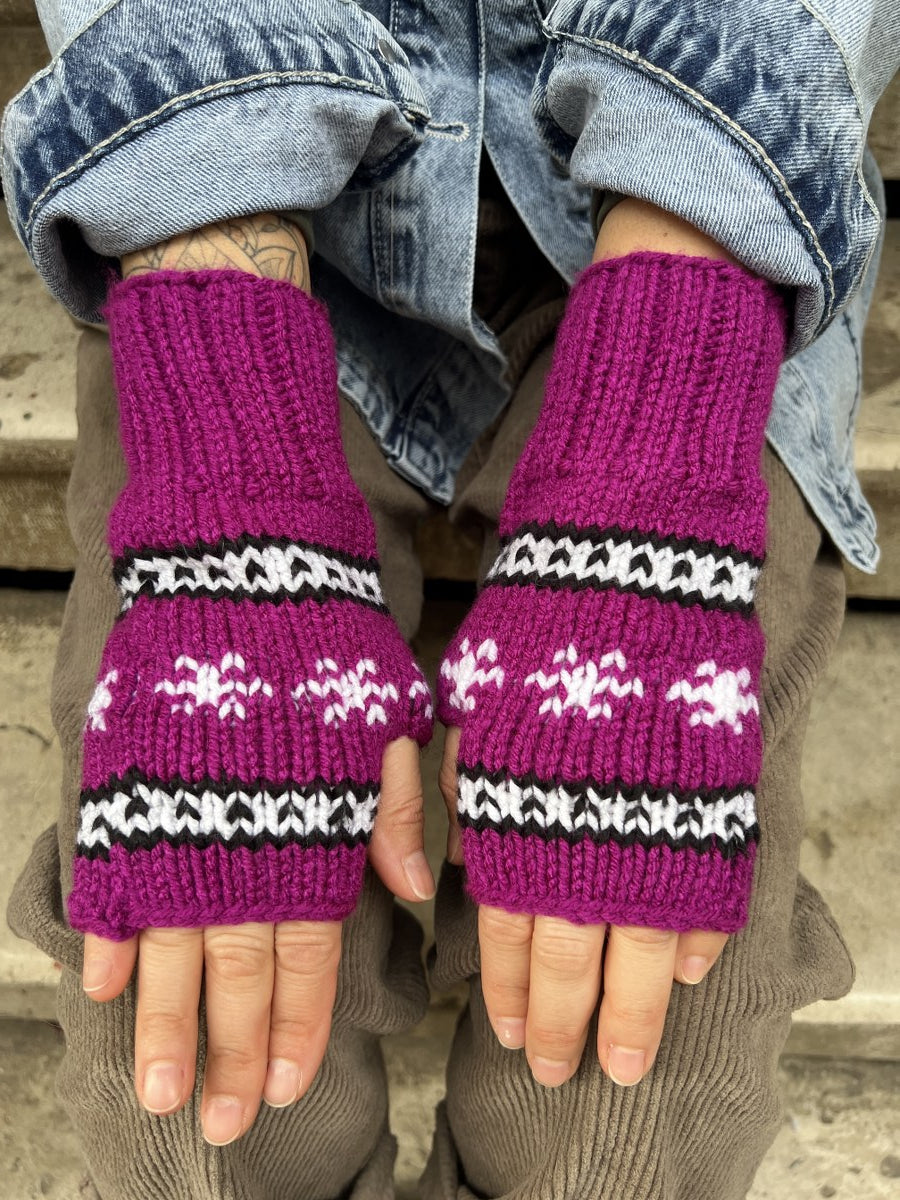 Bohem Mor Kar Taneli Bere Eldiven Takımı