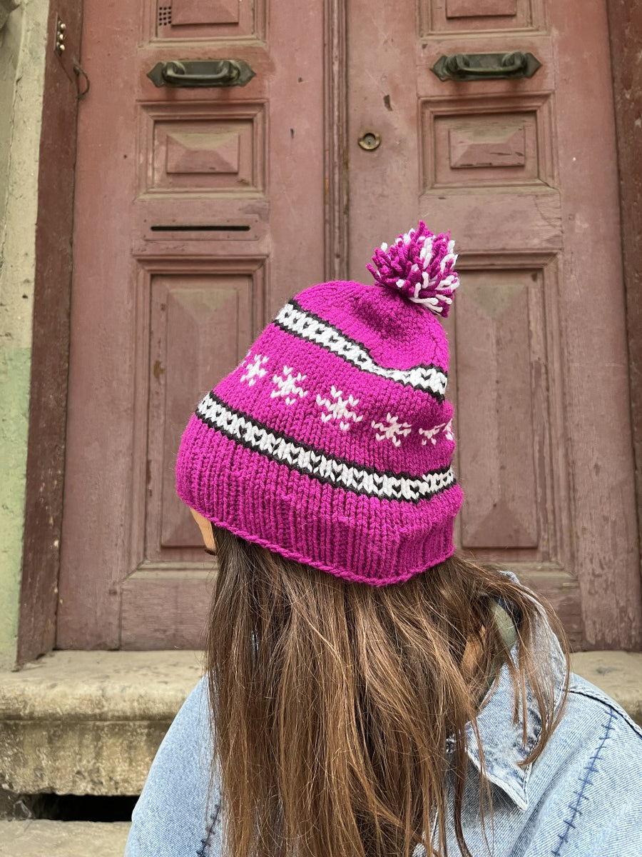 Bohem Mor Kar Taneli Bere Eldiven Takımı
