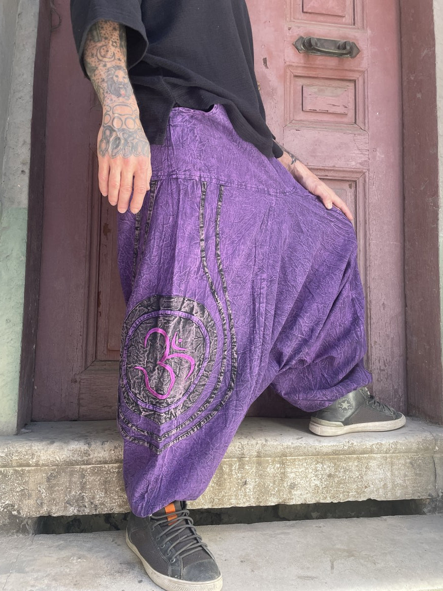 Unisex Bohem Nepal Şalvar Pantolon