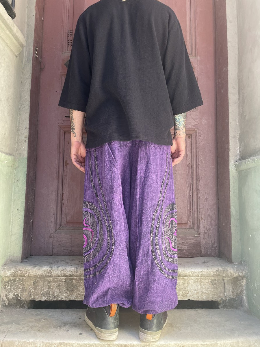 Unisex Bohem Nepal Şalvar Pantolon