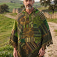 Unisex Himalaya Nepal Patchwork Panço – Kapüşonlu Unisex Bohem Panço
