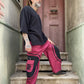 Unisex Nepal Pantolon – Lastikli Bel & Paça, Cepli