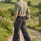 Nepal Patchwork Şalvar Pantolon – Unisex Mevsimlik Bohem Pantolon
