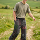 Nepal Patchwork Şalvar Pantolon – Unisex Mevsimlik Bohem Pantolon