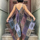 Nepal Patchwork Elbise – Bohem Tarz, Rahat ve Renkli