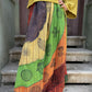 Nepal Patchwork Etek – El Yapımı, Renkli & Salaş Model