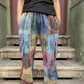 Unisex Nepal Kadın Patchwork Etnik Pantolon