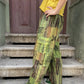 Unisex Bohem Nepal Patchwork Pantolon