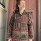 Nepal Kapüşonlu Patchwork İçi Polarlı Mont – Kahve, Unisex, Kışlık, Sıcacık