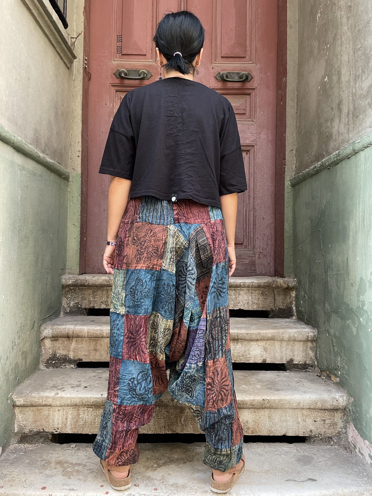 Nepal Patchwork Festival Women's Shalwar Trousers